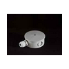 Kötődoboz falonkívüli 85mm x 85mm 40mm szürke műanyag IP54 12 kábel/cső HELIA A3 BUDVILL
